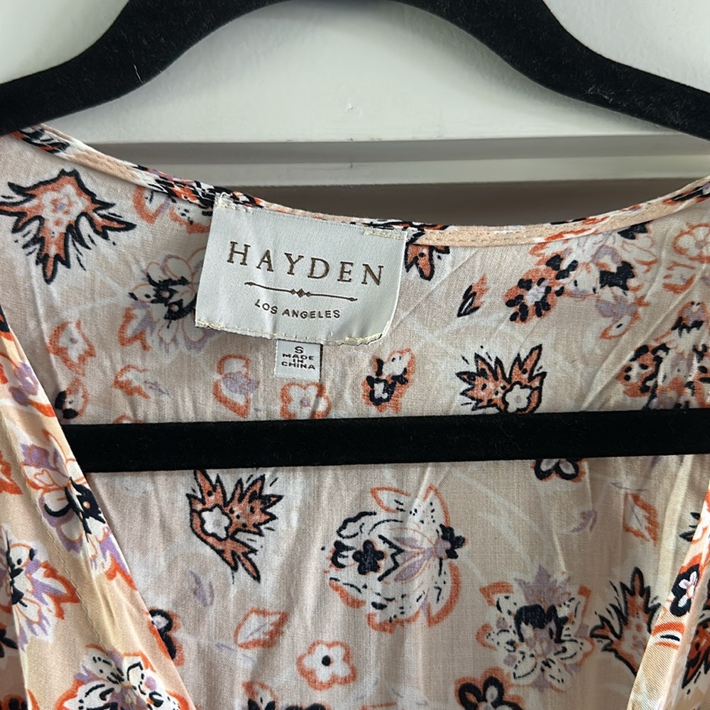 Hayden Floral Wrap Dress with ruffles! - Picture 8 of 16